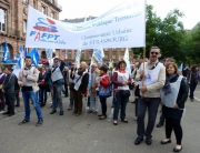 Manifestation du 15 Mai 2014 Contre le gel du point d'indice des fonctionnaires