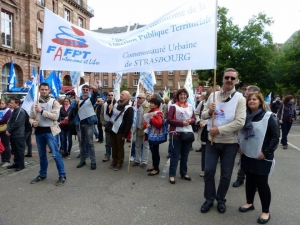 Manifestation du 15 Mai 2014 Contre le gel du point d'indice des fonctionnaires