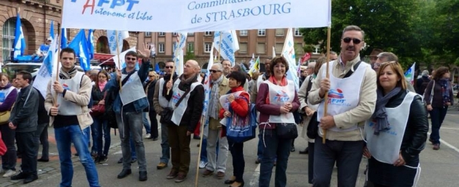 Manifestation du 15 Mai 2014 Contre le gel du point d'indice des fonctionnaires